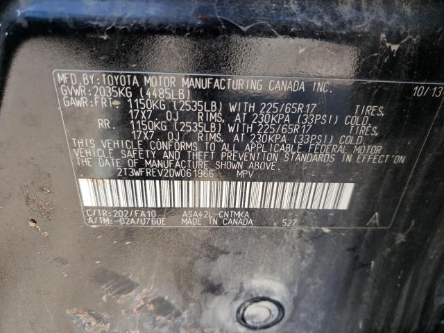 Photo 10 from auction – 2013 TOYOTA RAV4 XLE with VIN 2T3WFREV2DW061966