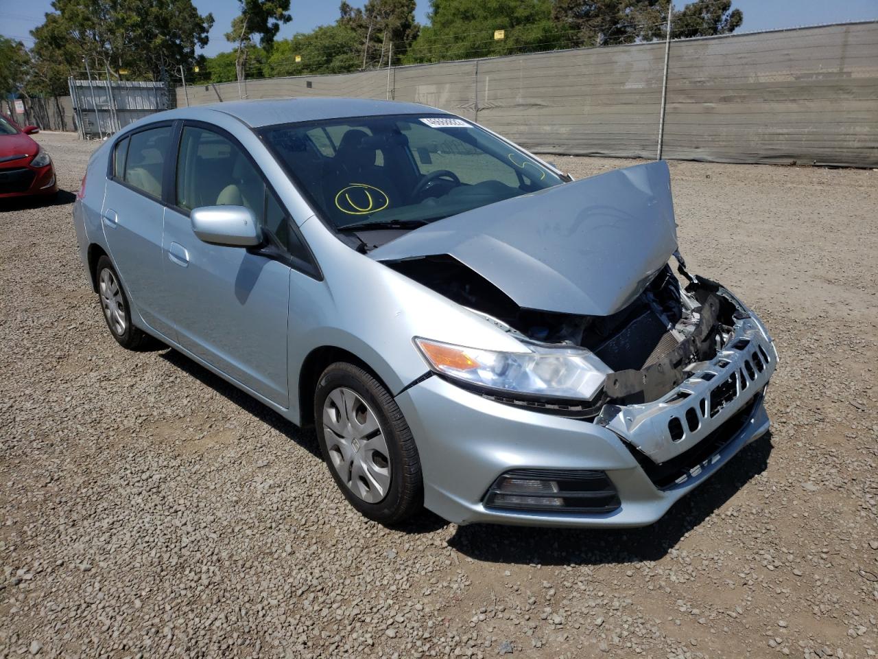 HONDA INSIGHT LX 2013 with VIN JHMZE2H51DS005754 - Photo from auction