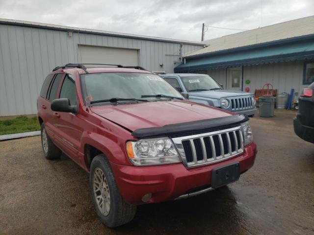 JEEP GRAND CHER 2004 with VIN 1J4GW58N04C387335 - Photo from auction