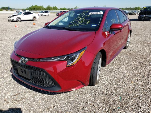 Photo 2 from auction – 2022 TOYOTA COROLLA LE with VIN 5YFEPMAE6NP320892