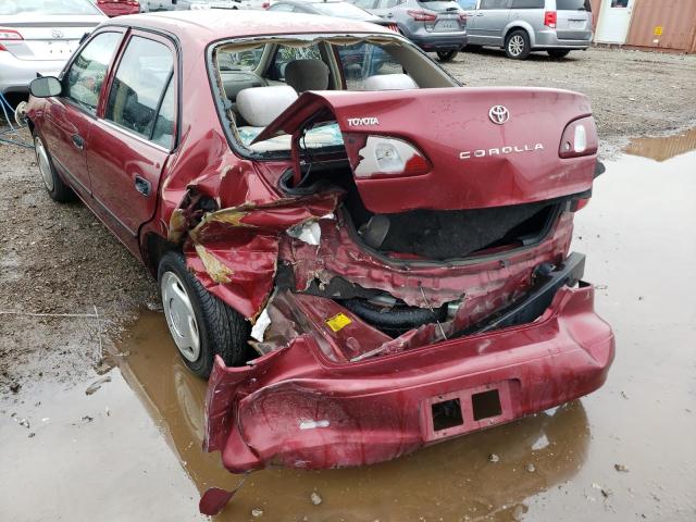 Photo 9 from auction – 2000 TOYOTA COROLLA VE with VIN 1NXBR12E4YZ358778