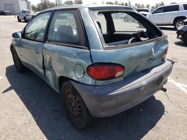 Photo 3 from auction – 1996 GEO METRO BASE with VIN 2C1MR2268T6782321