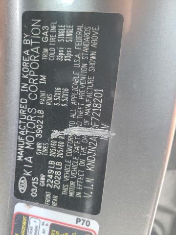 Foto 10 de la subasta – 2015 KIA SOUL con VIN KNDJN2A20F7218201