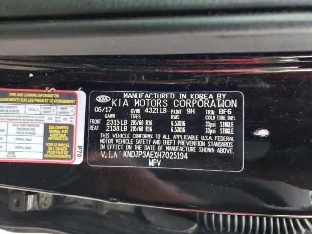 Photo 10 from auction – 2017 KIA SOUL EV with VIN KNDJP3AEXH7025194