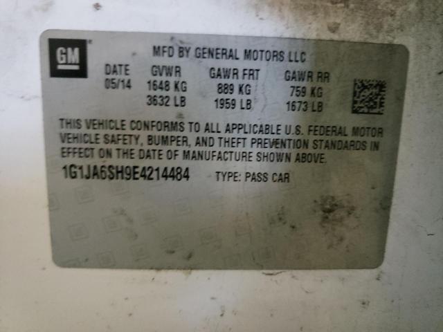 Photo 10 from auction – 2014 CHEVROLET SONIC LS with VIN 1G1JA6SH9E4214484