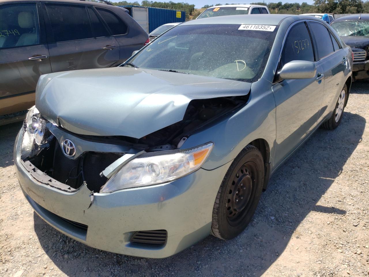 Photo 2 from auction – 2010 TOYOTA CAMRY BASE with VIN 4T1BF3EK7AU550711