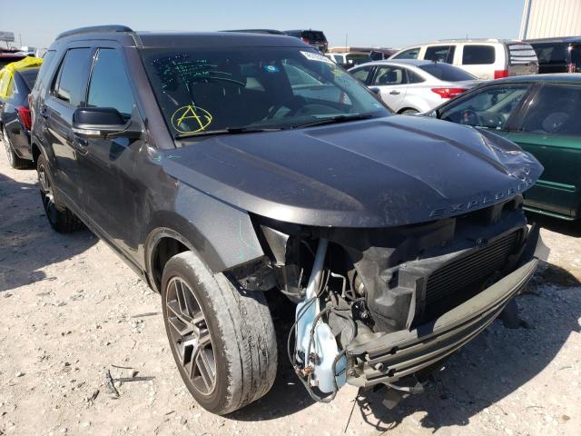 FORD EXPLORER S 2017 with VIN 1FM5K8GT8HGA27217 - Photo from auction