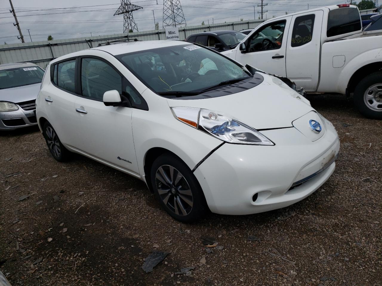 Photo 14 from auction – 2016 NISSAN LEAF SV with VIN 1N4BZ0CP3GC302081