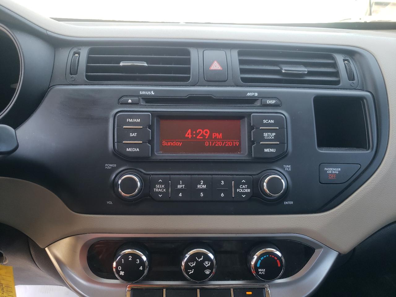 Photo 18 from auction – 2013 KIA RIO LX with VIN KNADM5A3XD6100652