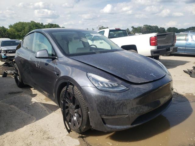TESLA MODEL Y 2020 with VIN 5YJYGDEF9LF025875 - Photo from auction