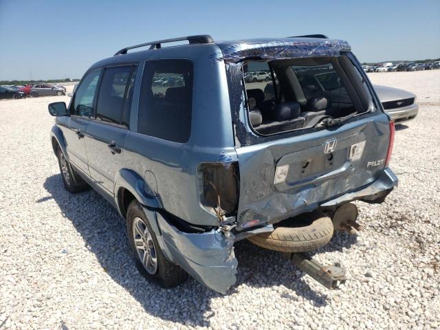 Photo 3 from auction – 2005 HONDA PILOT EXL with VIN 2HKYF18595H505519