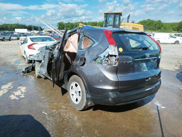 Photo 3 from auction – 2014 HONDA CR-V LX with VIN 3CZRM3H33EG714987