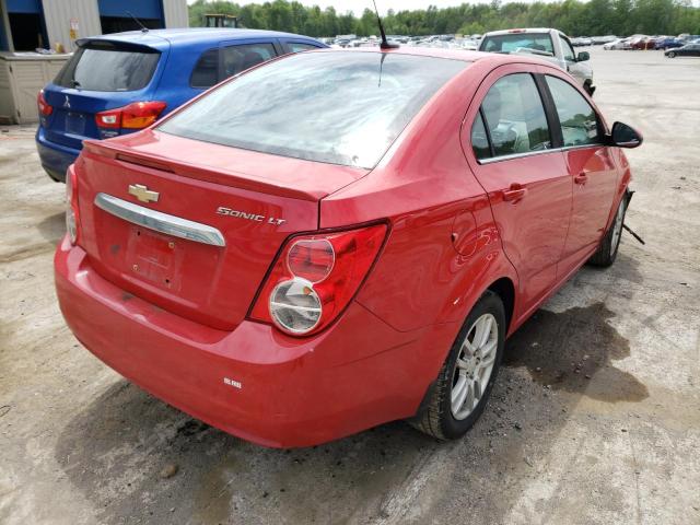 Photo 4 from auction – 2013 CHEVROLET SONIC LT with VIN 1G1JC5SG6D4141908