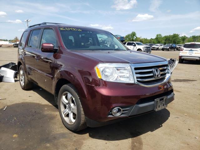 HONDA PILOT EXL 2012 with VIN 5FNYF4H53CB061048 - Photo from auction