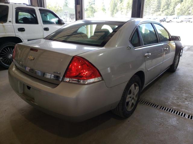 Photo 4 from auction – 2008 CHEVROLET IMPALA LS with VIN 2G1WB58K081216544
