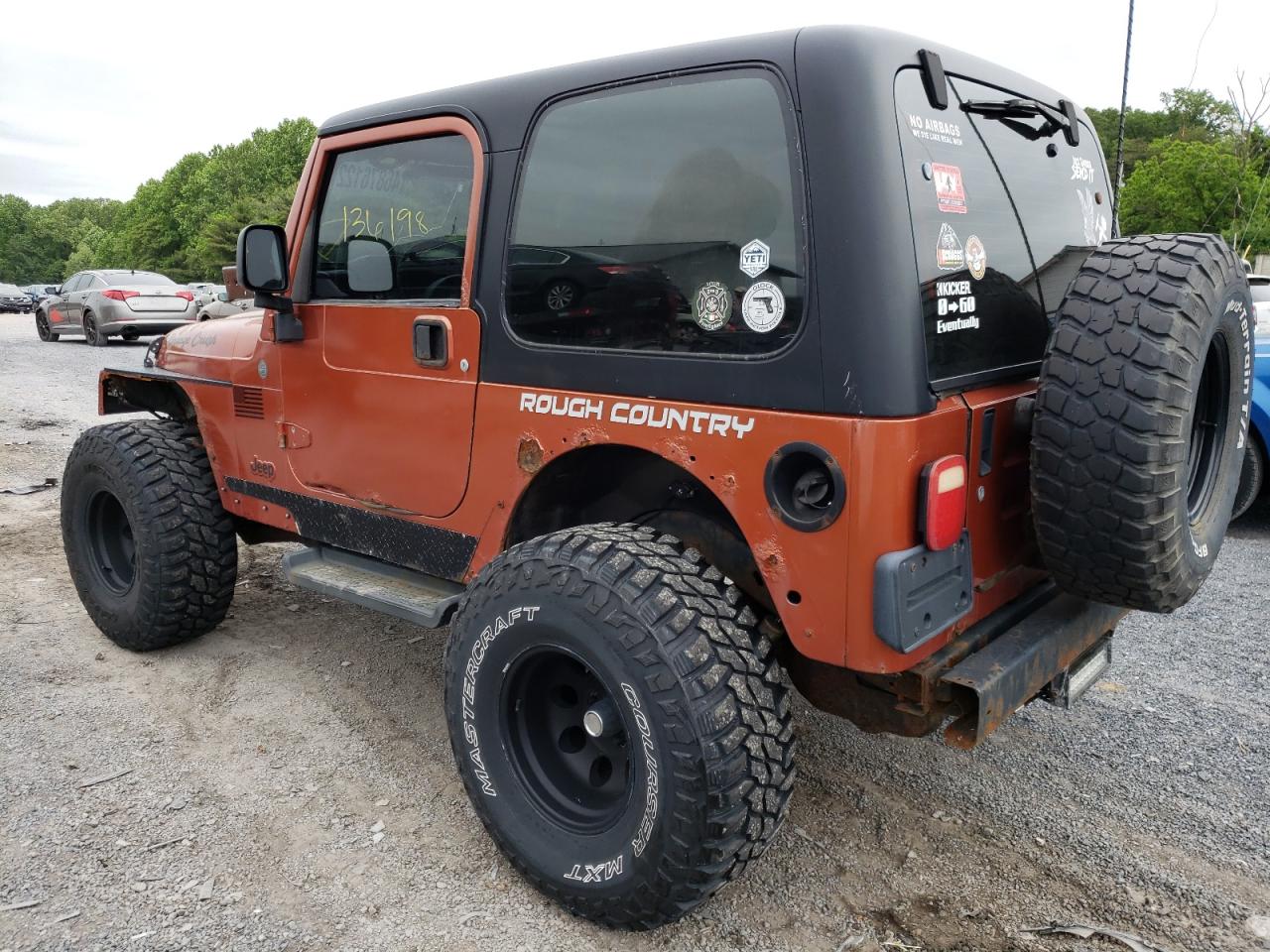 Photo 3 from auction – 2004 JEEP WRANGLER X with VIN 1J4FA39S74P790319