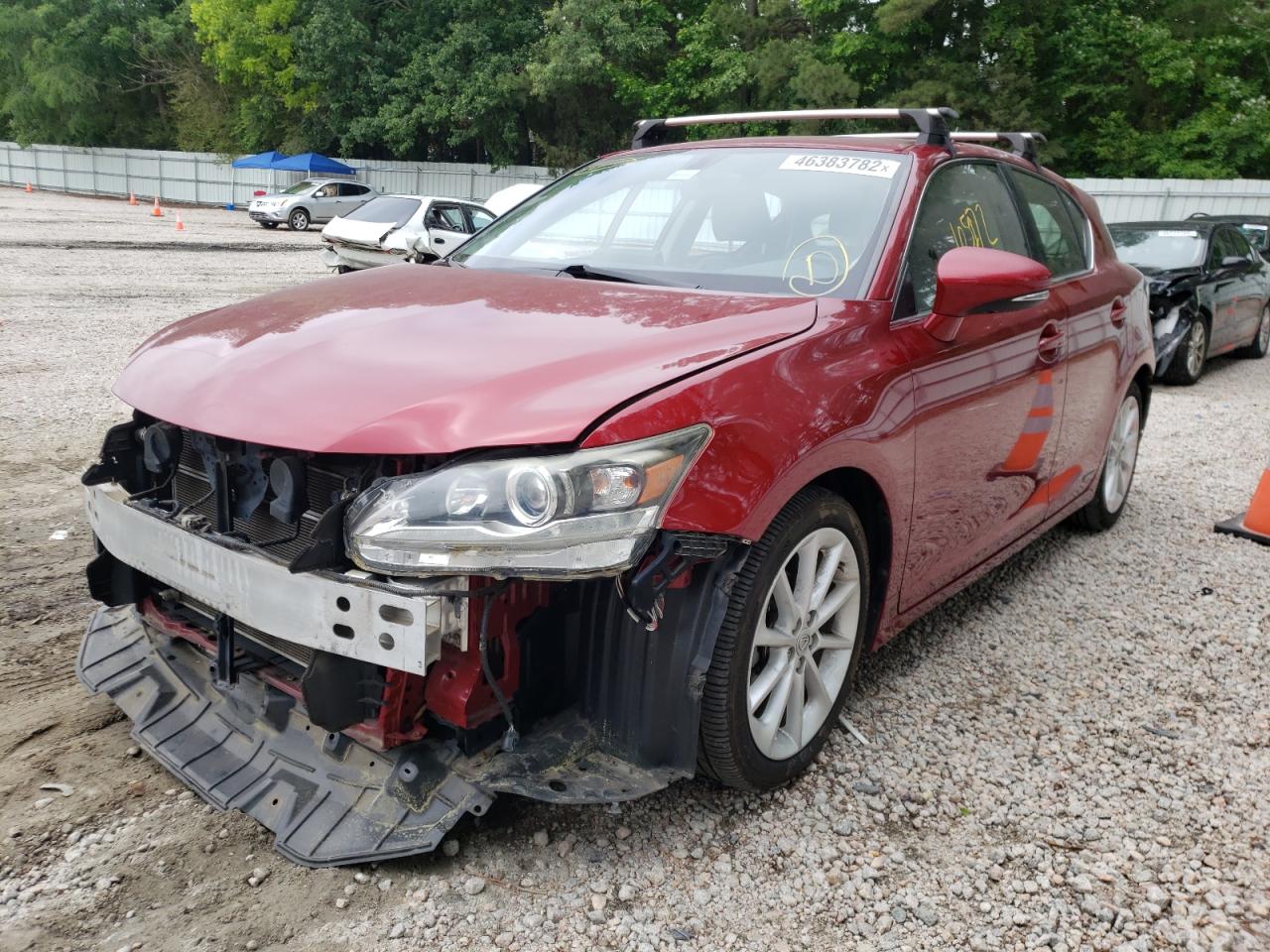 Photo 2 from auction – 2011 LEXUS CT 200 with VIN JTHKD5BH4B2040228