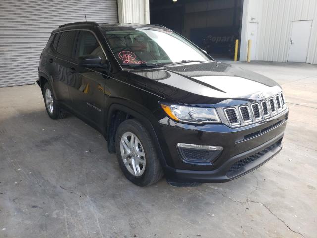 JEEP COMPASS SP 2019 with VIN 3C4NJCAB9KT834665 - Photo from auction