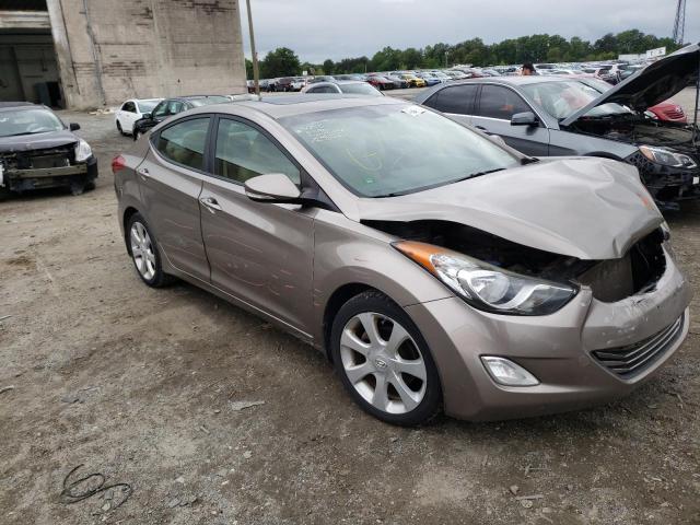 HYUNDAI ELANTRA GL 2012 with VIN 5NPDH4AEXCH113196 - Photo from auction