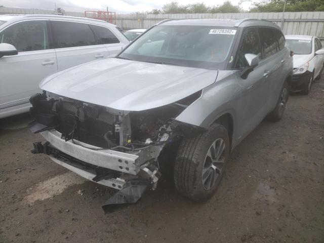 Photo 2 from auction – 2021 TOYOTA HIGHLANDER with VIN 5TDGBRCH3MS515995