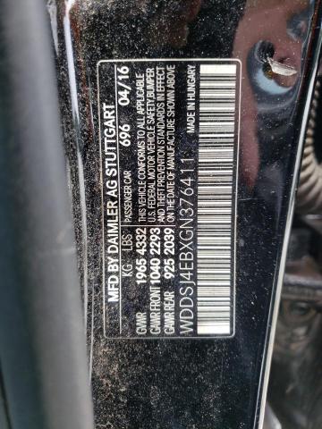 Photo 10 from auction – 2016 MERCEDES-BENZ CLA 250 with VIN WDDSJ4EBXGN376411