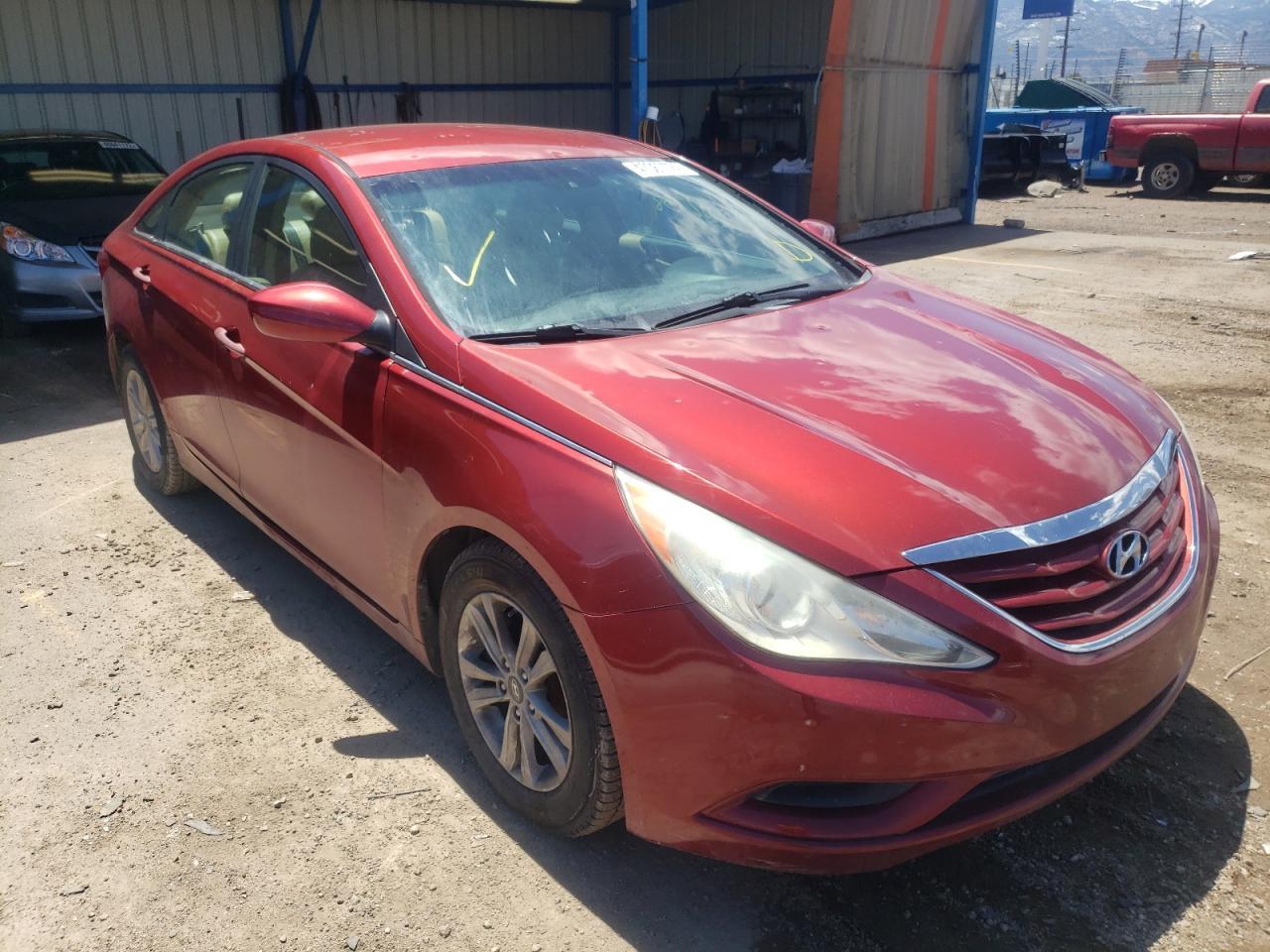 HYUNDAI SONATA GLS 2011 with VIN 5NPEB4AC7BH022454 - Photo from auction