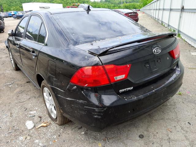 Photo 3 from auction – 2009 KIA OPTIMA LX with VIN KNAGE228X95349663