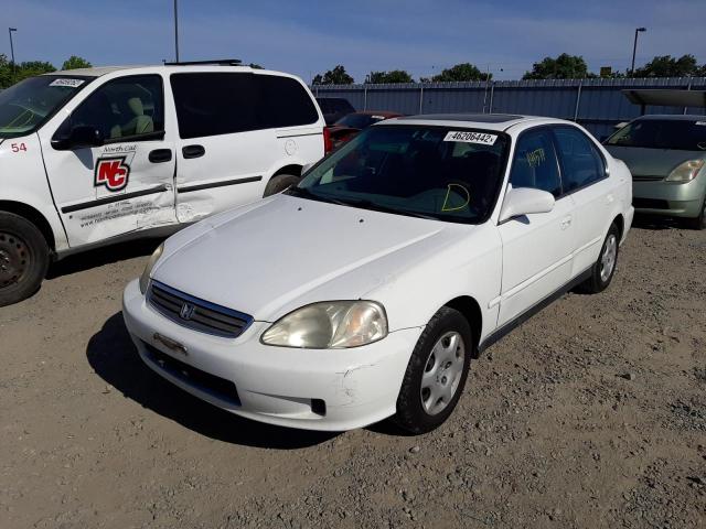 Photo 5 from auction – 2000 HONDA CIVIC EX with VIN JHMEJ8640YS003569