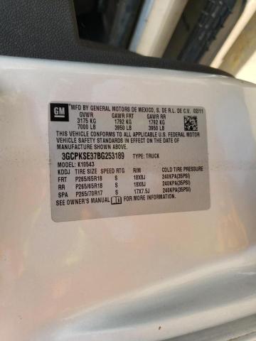 Photo 10 from auction – 2011 CHEVROLET SILVERADO with VIN 3GCPKSE37BG253189