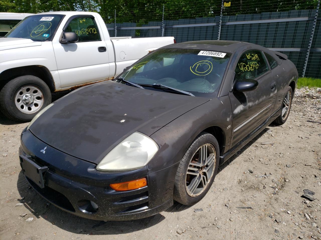 Photo 2 from auction – 2003 MITSUBISHI ECLIPSE GT with VIN 4A3AC74H03E130272
