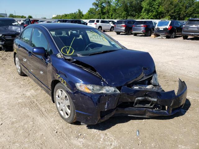 HONDA CIVIC LX 2009 with VIN 19XFA16559E016635 - Photo from auction