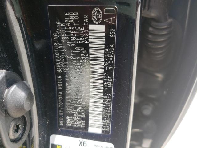 Photo 10 from auction – 2017 TOYOTA COROLLA L with VIN 2T1BURHE1HC805704