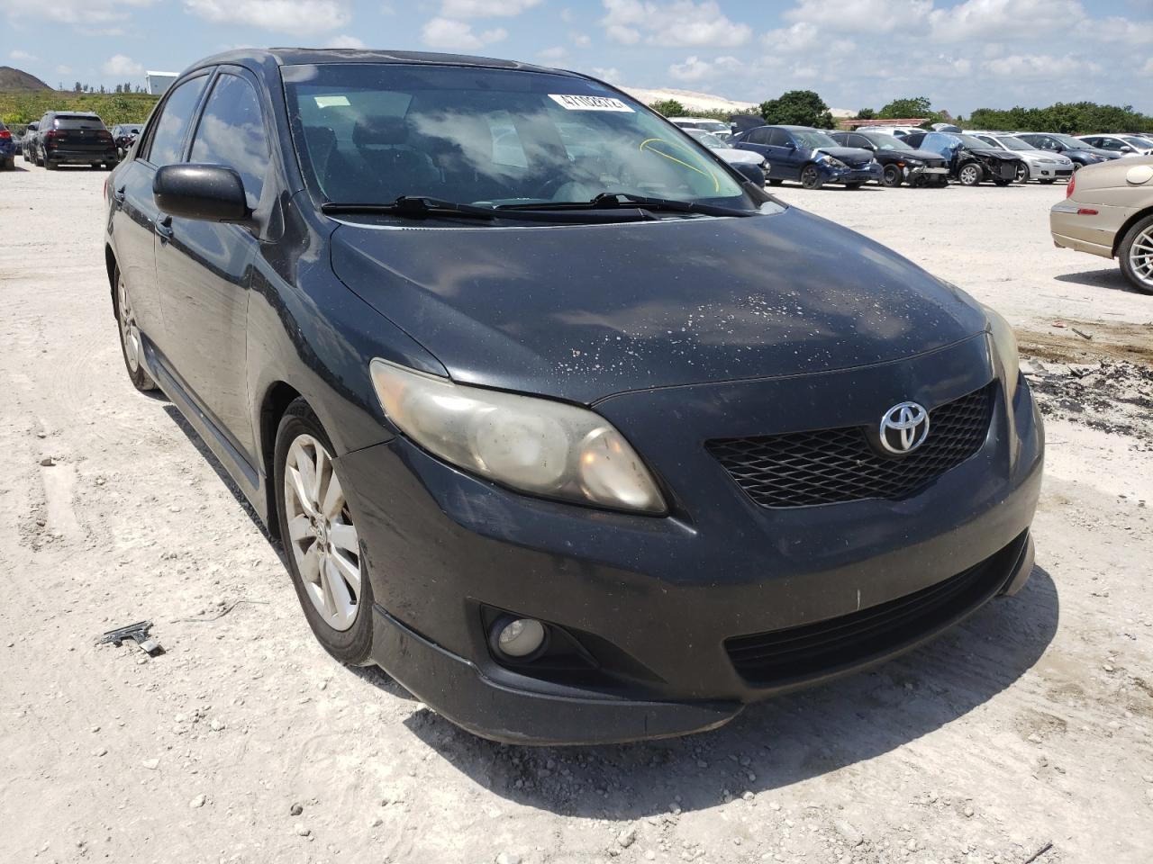 TOYOTA COROLLA BA 2010 with VIN 2T1BU4EE4AC448712 - Photo from auction