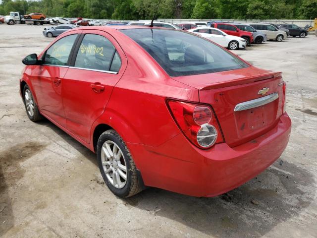 Photo 3 from auction – 2013 CHEVROLET SONIC LT with VIN 1G1JC5SG6D4141908