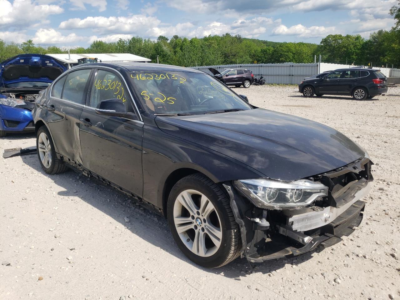 BMW 328 D XDRI 2017 with VIN WBA8F1C36HK825793 - Photo from auction