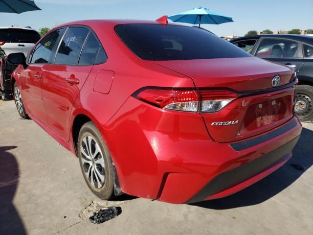 Photo 3 from auction – 2020 TOYOTA COROLLA LE with VIN JTDEBRBE5LJ011216