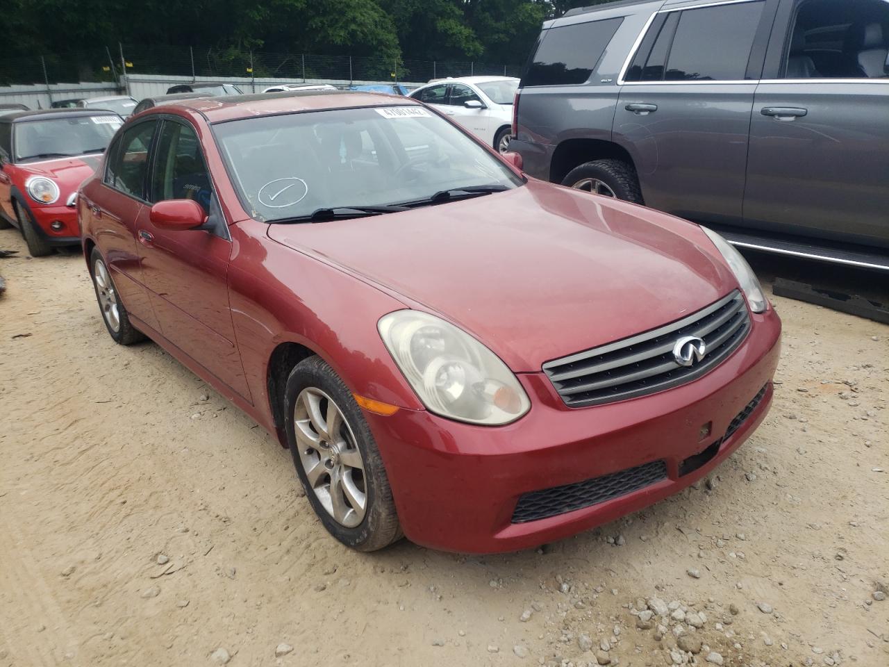 Photo 1 from auction – 2006 INFINITI G35 with VIN JNKCV51E86M504351