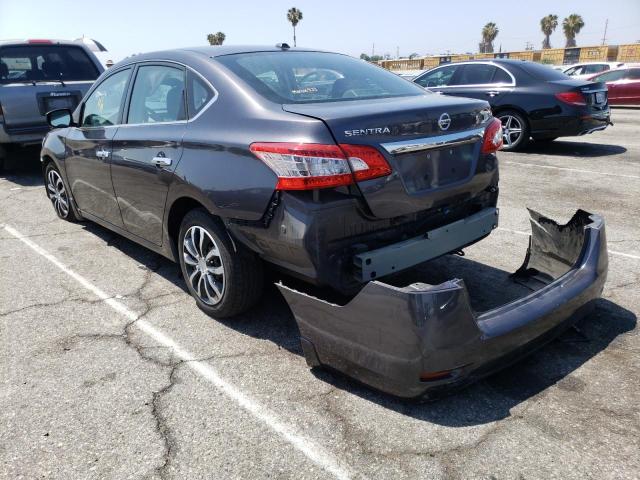 Photo 3 from auction – 2015 NISSAN SENTRA S with VIN 3N1AB7AP4FY307997
