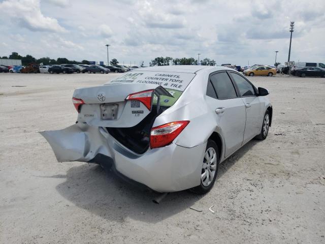 Photo 4 from auction – 2014 TOYOTA COROLLA L with VIN 2T1BURHE7EC160911