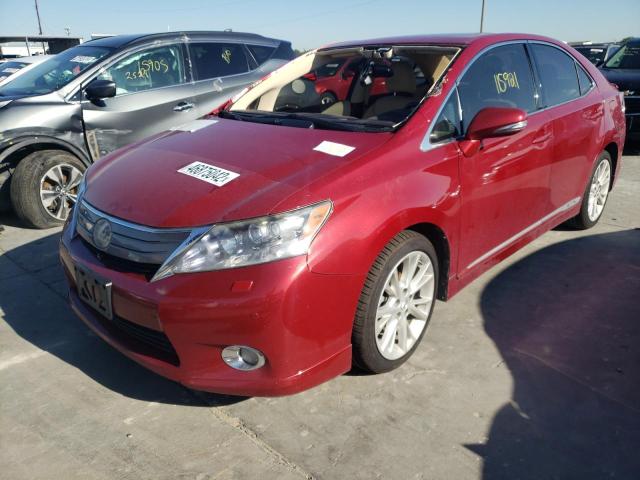 Photo 2 from auction – 2010 LEXUS HS 250H with VIN JTHBB1BA2A2020754