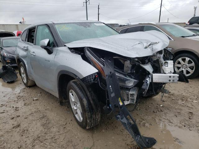 TOYOTA HIGHLANDER 2021 with VIN 5TDBBRCH7MS036330 - Photo from auction