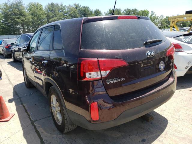 Photo 3 from auction – 2015 KIA SORENTO LX with VIN 5XYKT3A60FG621875