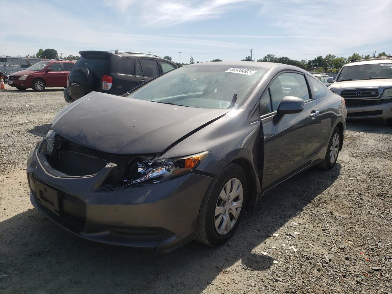 Photo 15 from auction – 2012 HONDA CIVIC LX with VIN 2HGFG3B58CH563752