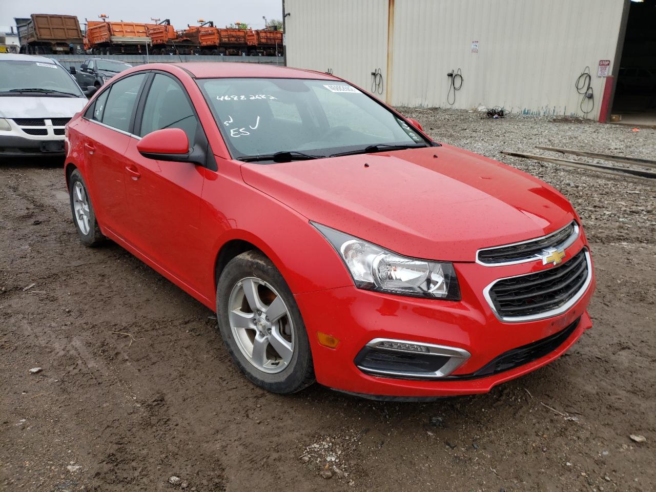 CHEVROLET CRUZE LT 2015 with VIN 1G1PC5SB1F7222735 - Photo from auction