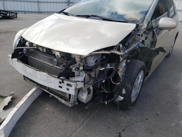 Photo 9 from auction – 2010 TOYOTA PRIUS with VIN JTDKN3DU5A0169862