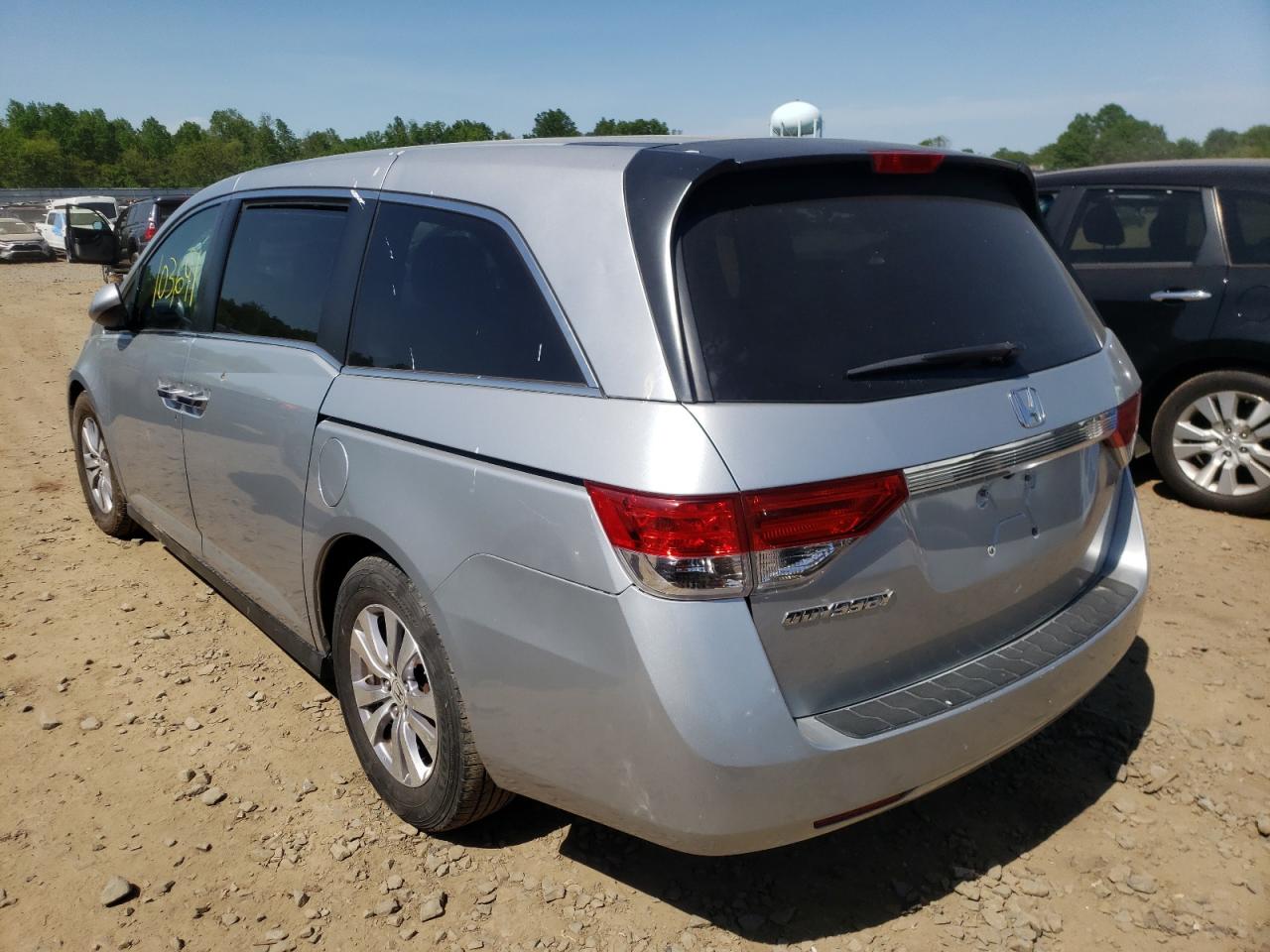 Photo 3 from auction – 2014 HONDA ODYSSEY EX with VIN 5FNRL5H40EB008000
