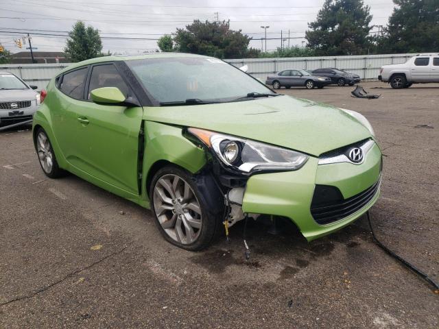 HYUNDAI VELOSTER 2013 with VIN KMHTC6AD2DU160867 - Photo from auction