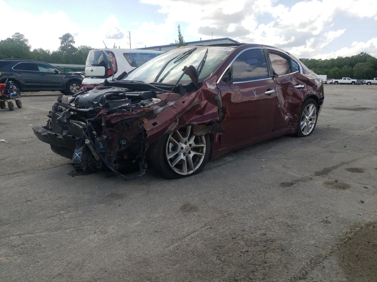 Photo 2 from auction – 2010 NISSAN MAXIMA S with VIN 1N4AA5AP7AC867041