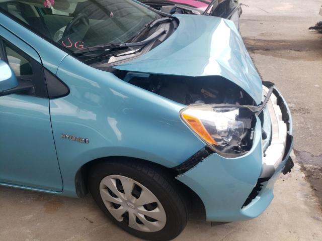 Photo 9 from auction – 2014 TOYOTA PRIUS C with VIN JTDKDTB3XE1068622