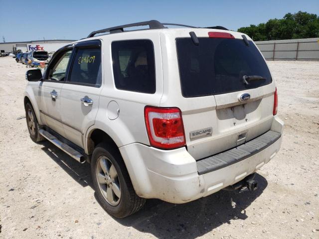 Photo 3 from auction – 2010 FORD ESCAPE XLT with VIN 1FMCU0D79AKB52806